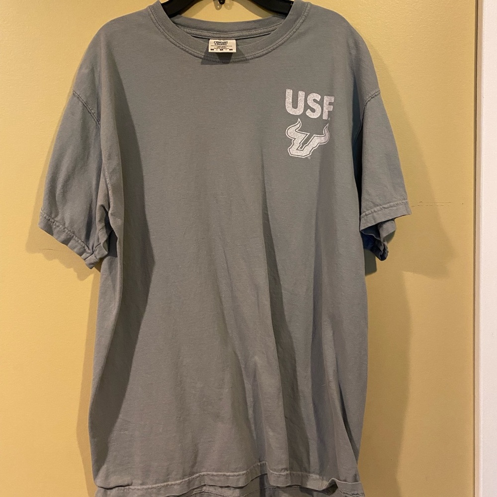 MENS USF COMFORT COLORS SHIRT SOUTH FLORIDA BULLS